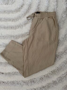 Banana Republic Tan Drawstring Chinos